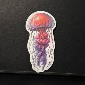 JELLY FISH STICKER